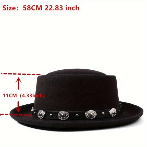 Retro Pork Pie Hat - Image 4