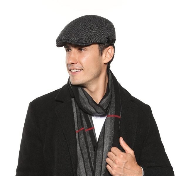 Breathable Mesh Newsboy Cap - Image 5