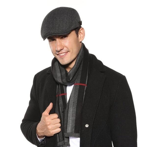 Breathable Mesh Newsboy Cap - Image 6