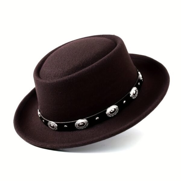 Retro Pork Pie Hat - Image 2